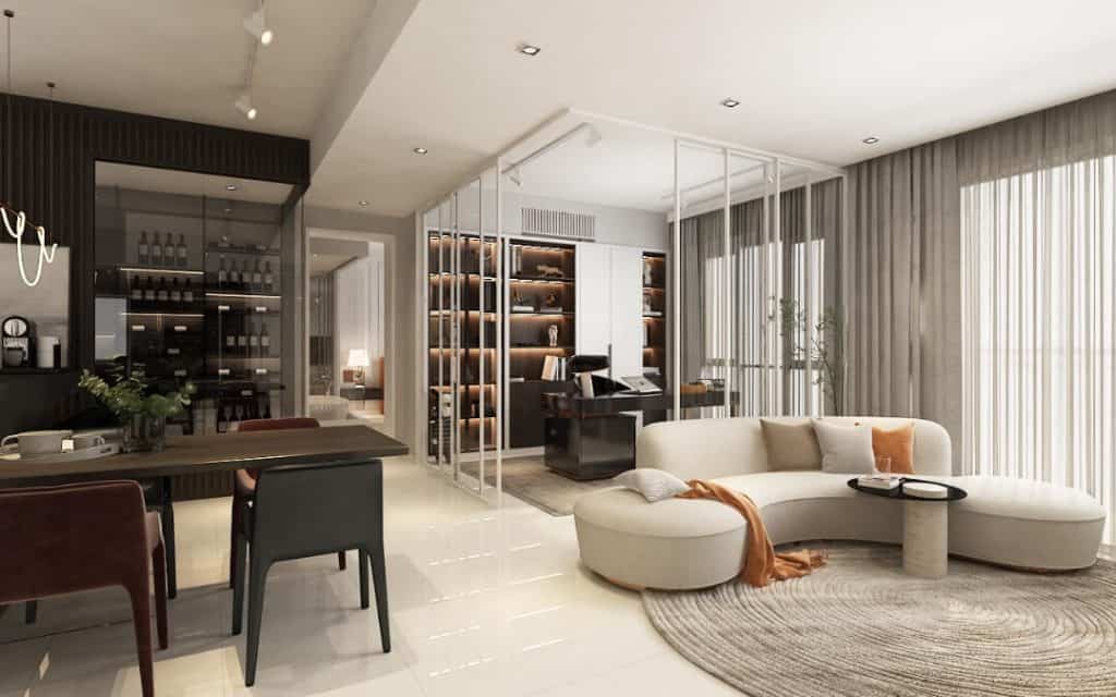 Grains Residence Living Room