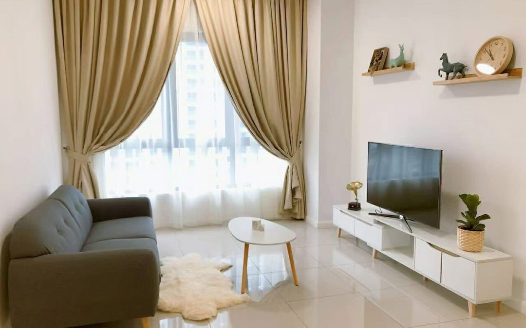Fully furnished one bedroom with a private bathroom studio For rent@Armanee Condominium