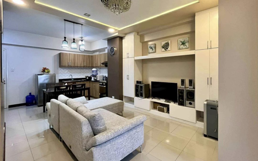 One bedroom with a private bathroom fully furnished studio for rent@Eaton Residences